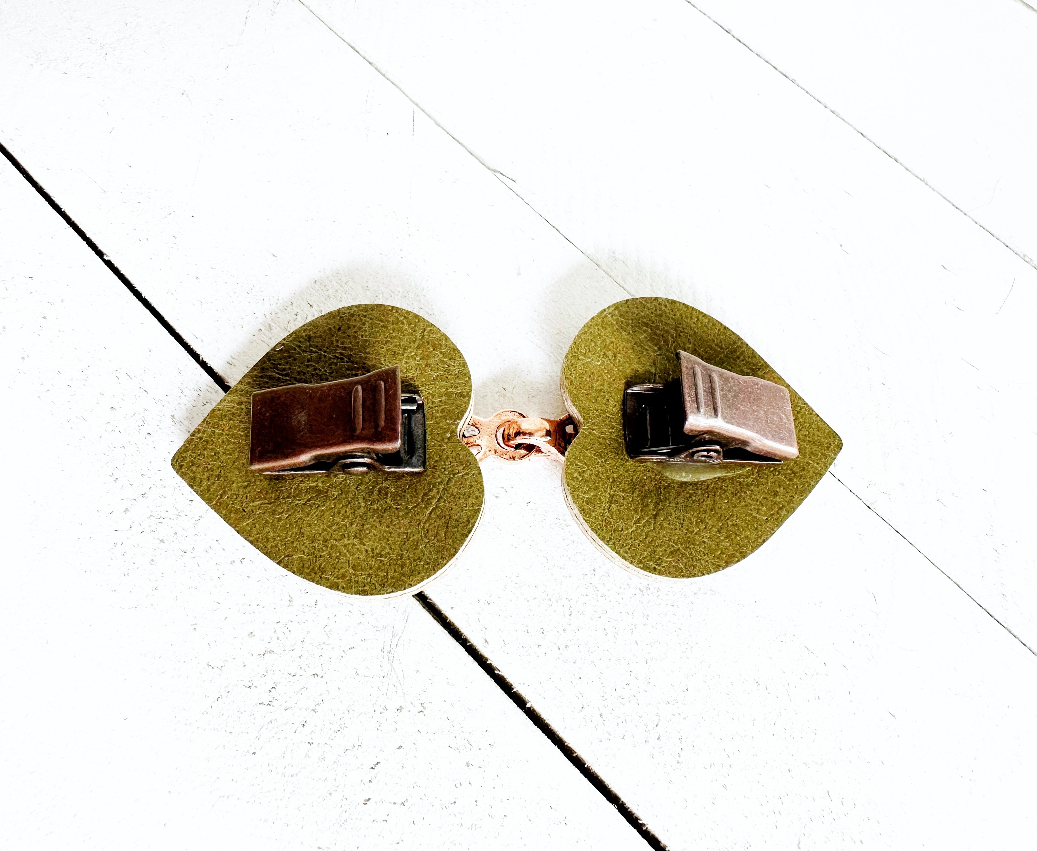 "Myriad" Copper on Moss Green | Dress Your Best Collection