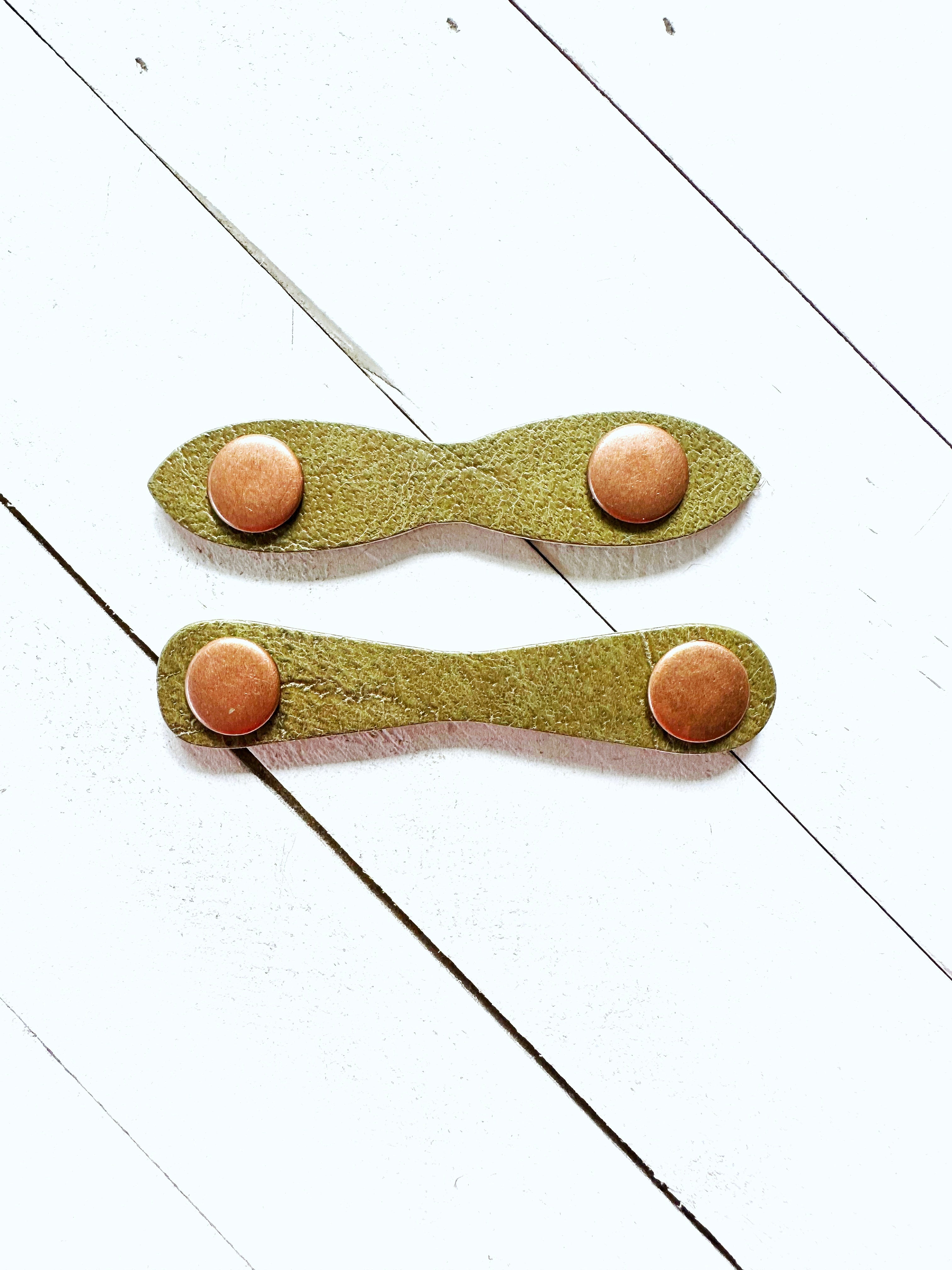 Valor-Lite Copper on Green Cinch Clip