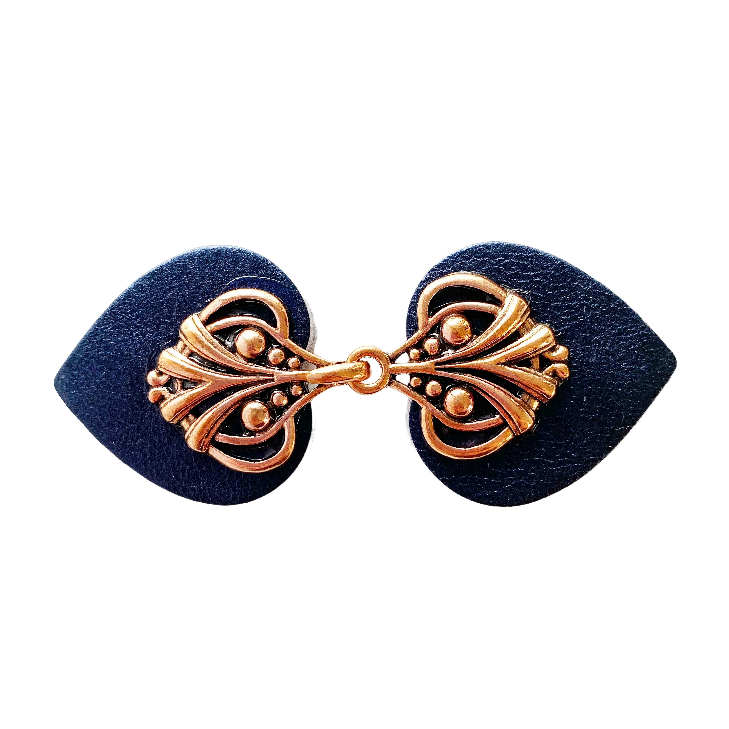 "Myriad" Copper on Navy Blue | Dress Your Best Collection | K-134