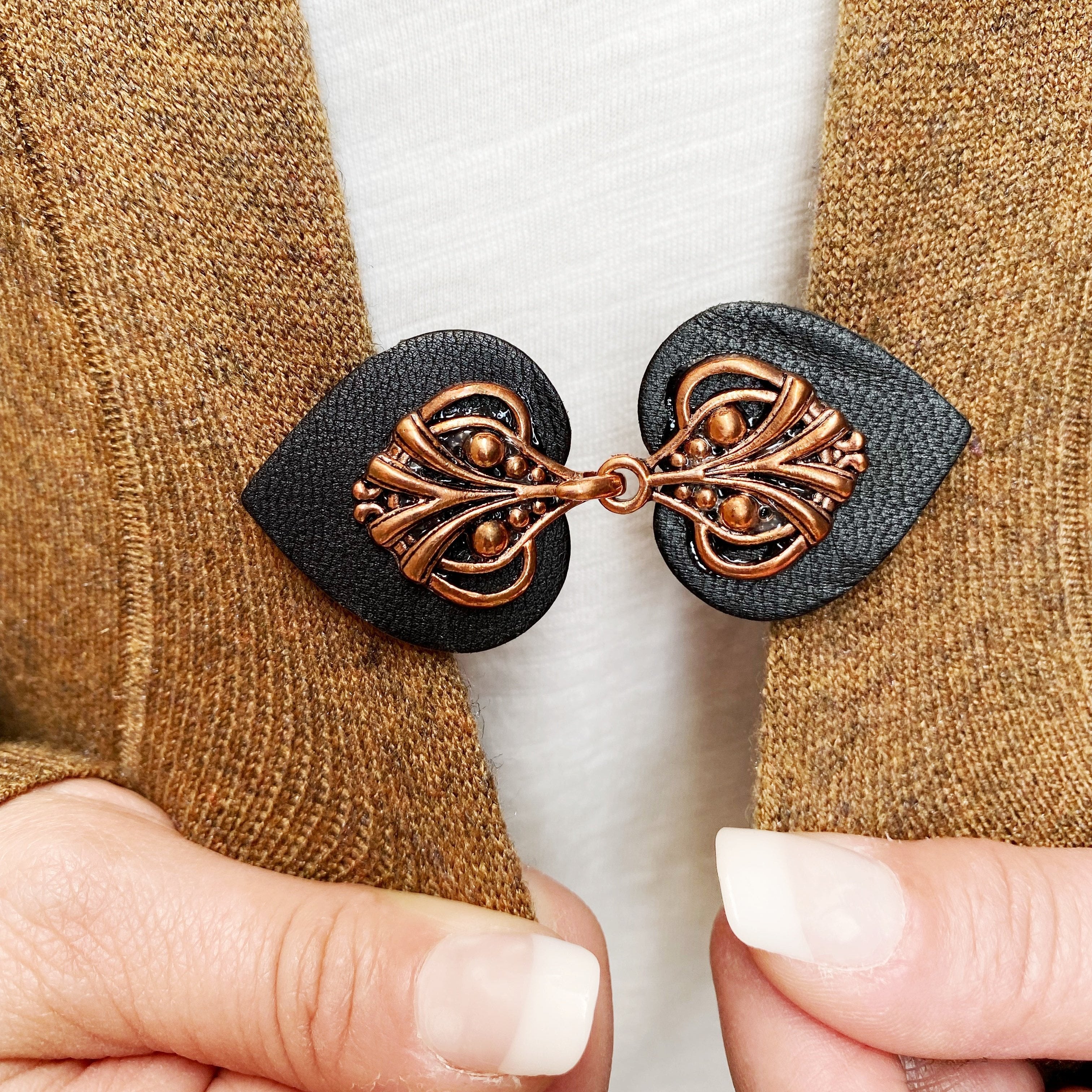 "Myriad" Copper on Black | Dress Your Best Collection | K-130