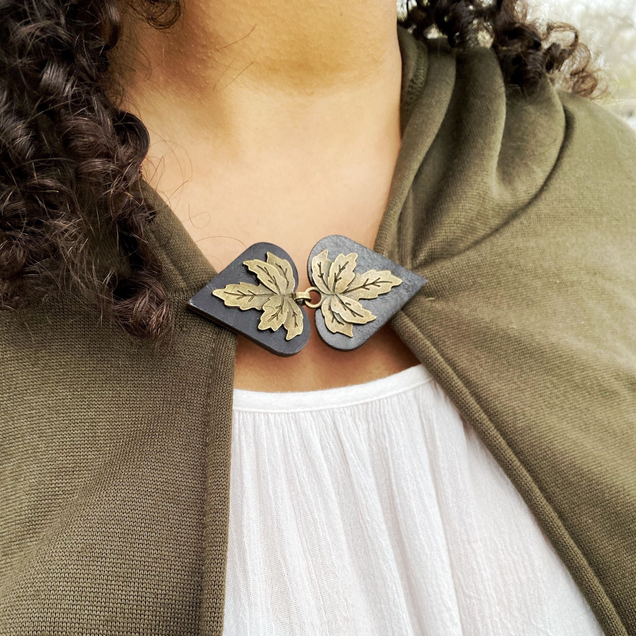 "Halcyon" Bronze on Dark Brown | Forests & Fairytales Collection | K-001