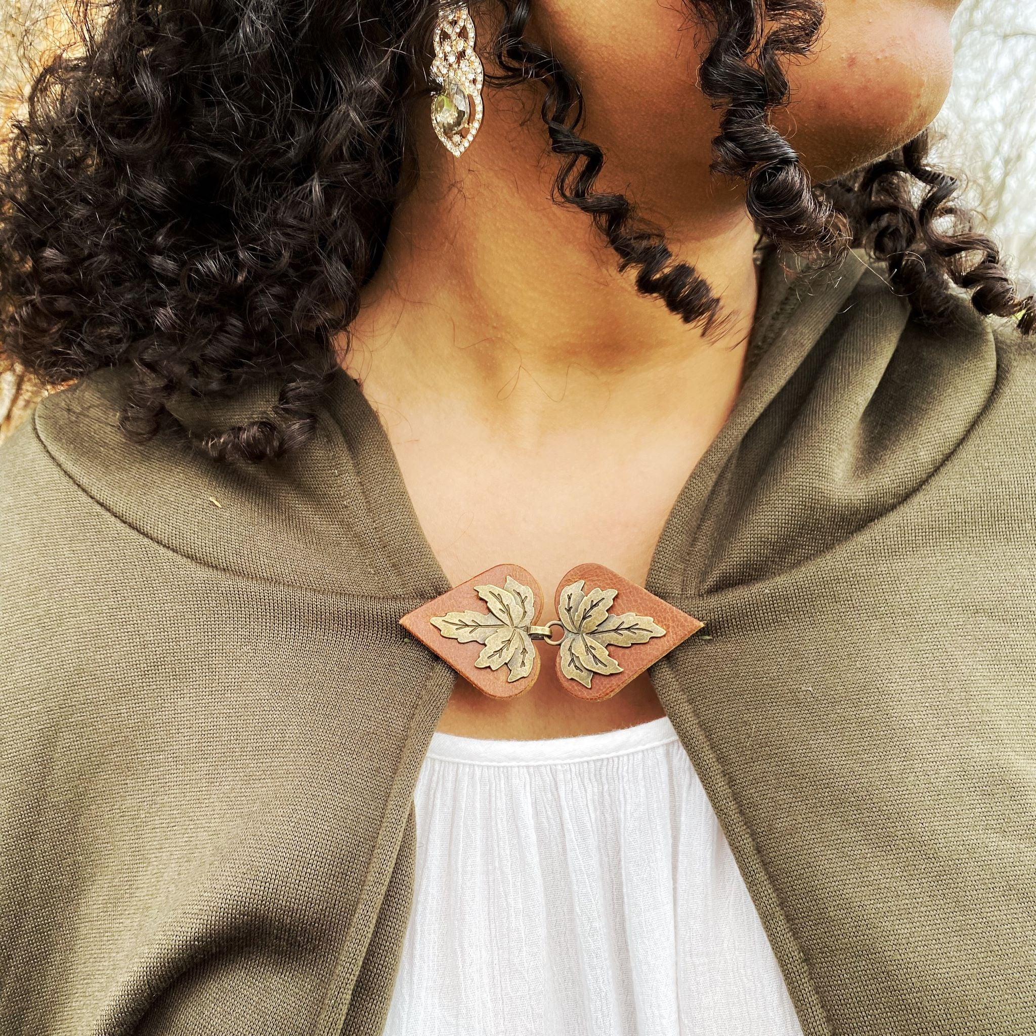 "Halcyon" Bronze on Dark Brown | Forests & Fairytales Collection | K-001