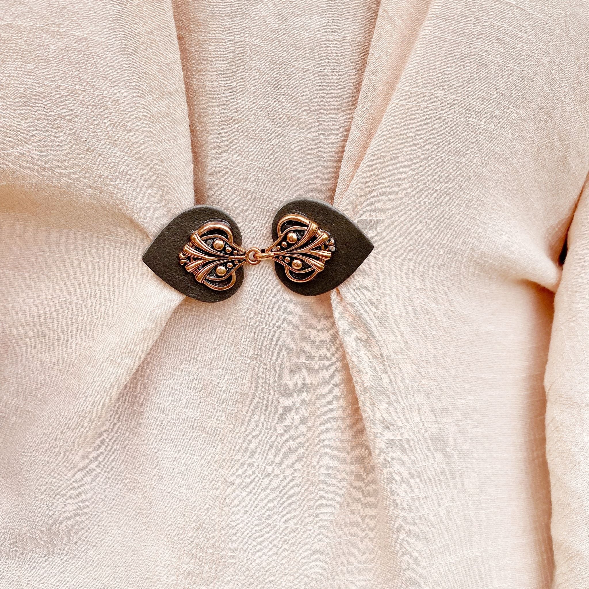 "Myriad" Copper on Gray | Dress Your Best Collection | K-132