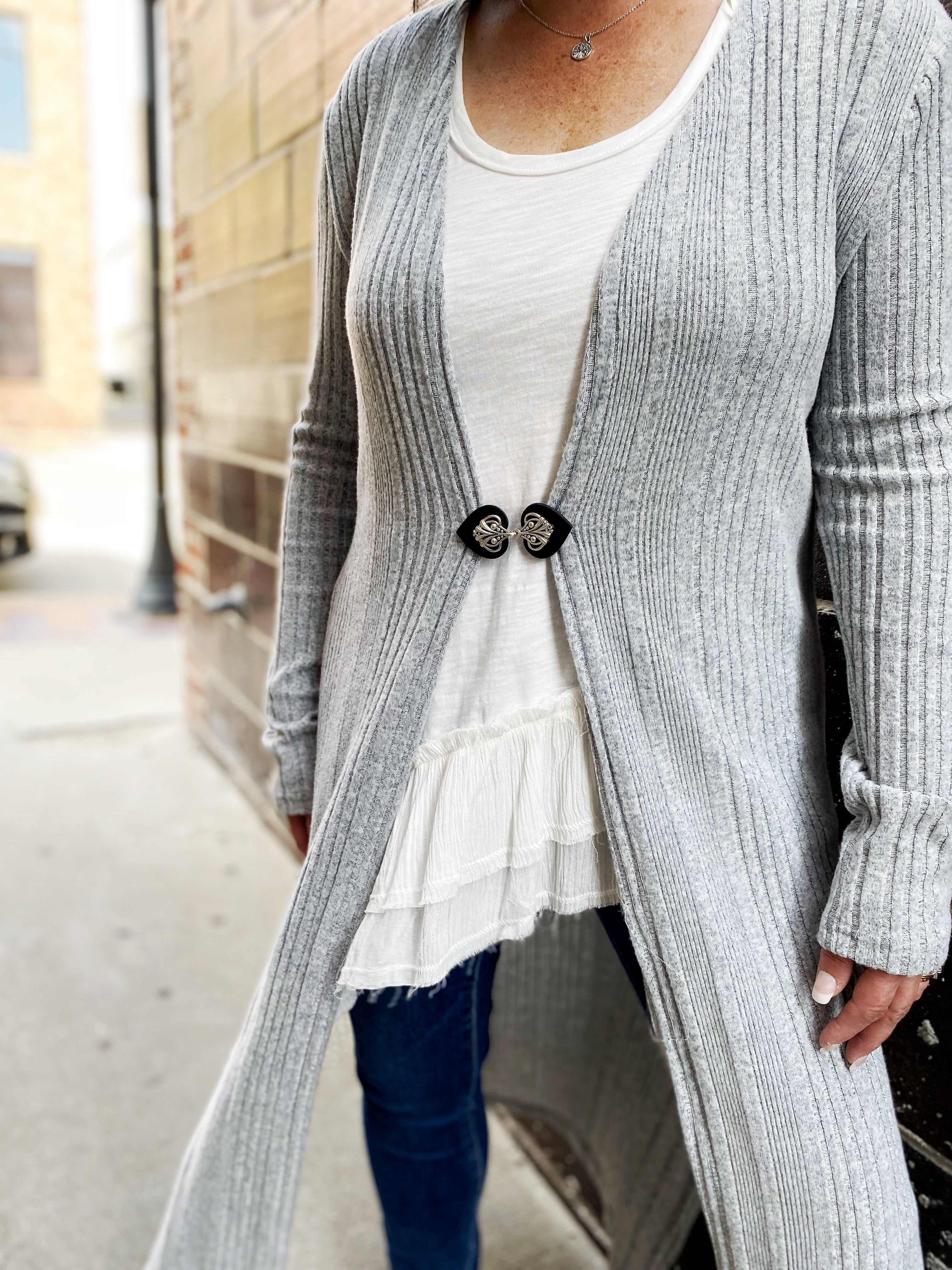 "Myriad" Silver on Black | Dress Your Best Collection | K-117