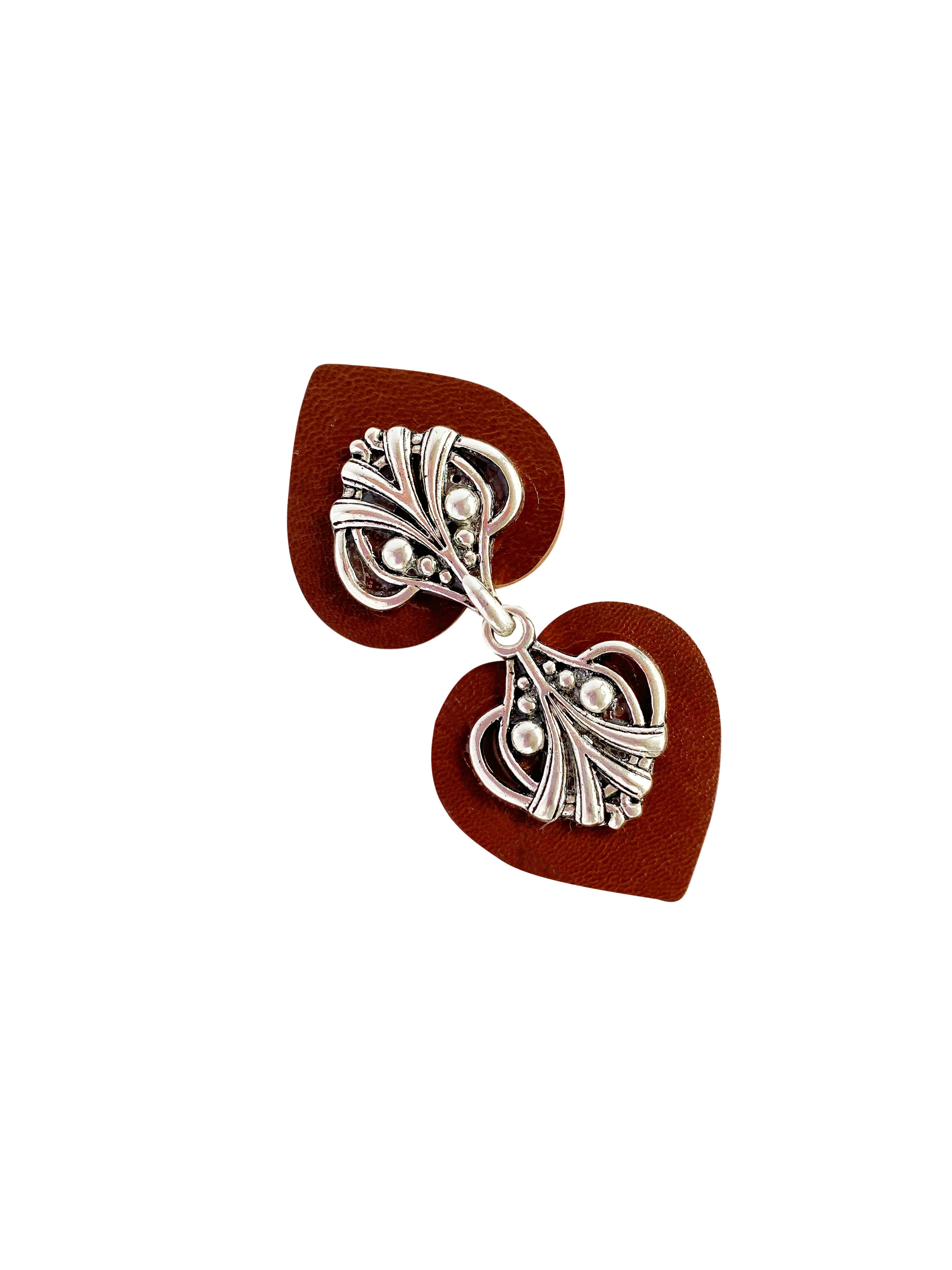 "Myriad" Silver on Brown | Dress Your Best Collection | K-121