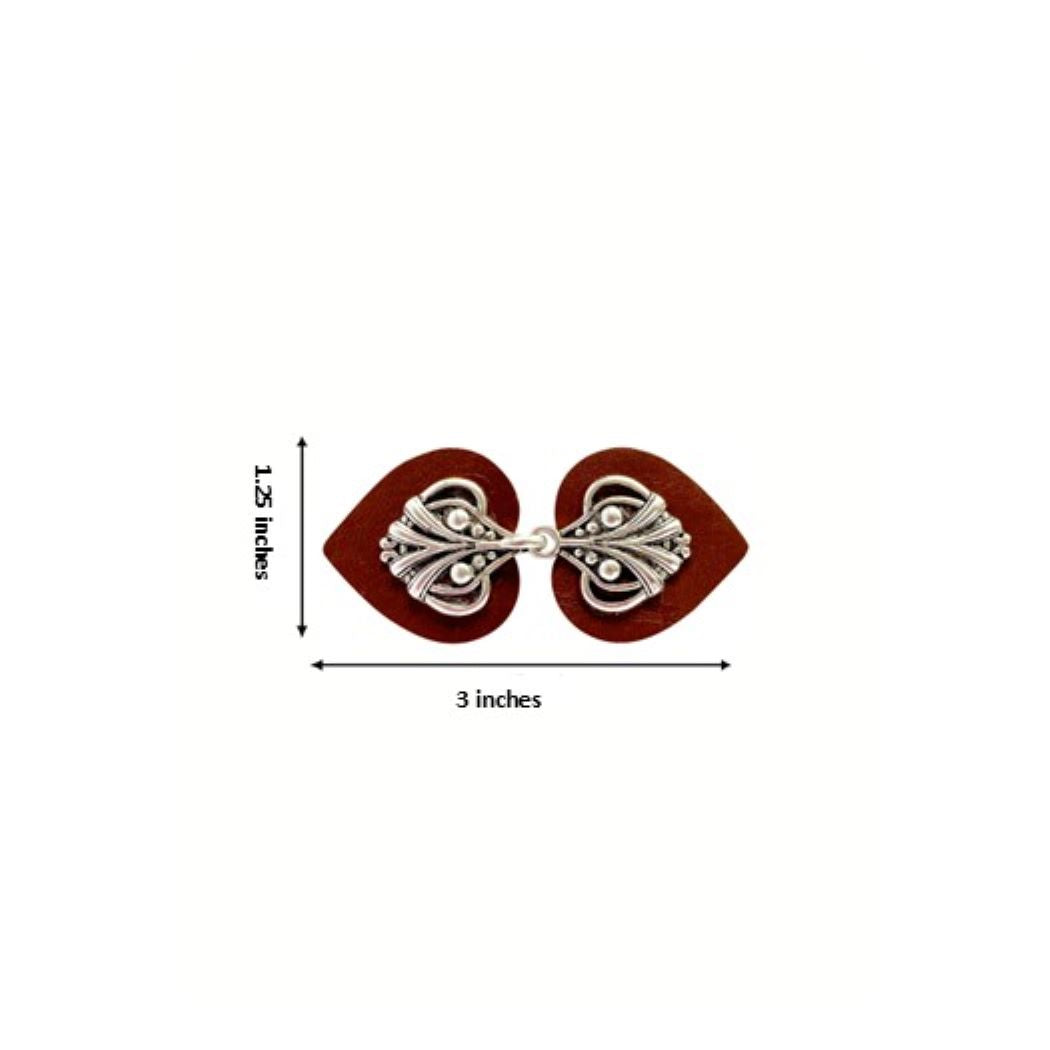 "Myriad" Silver on Brown | Dress Your Best Collection | K-121